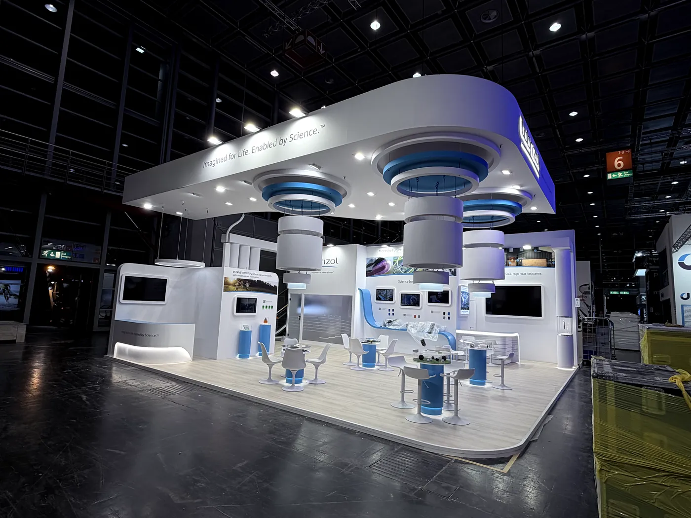 Diseño 3D y arquitectura de un stand a medida